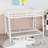 Full XL over Queen Metal Bunk Bed with Dual-sided Ladders