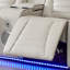 Ensemble de salon 3 pièces en cuir respirant inclinable électrique avec tablette Blueooth Speeker (ensemble de 3)-850677890
