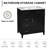 30" Bathroom Vanity With Ceramic Sink-1159954530