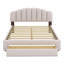 Lit plateforme tapissier Teddy-118611943