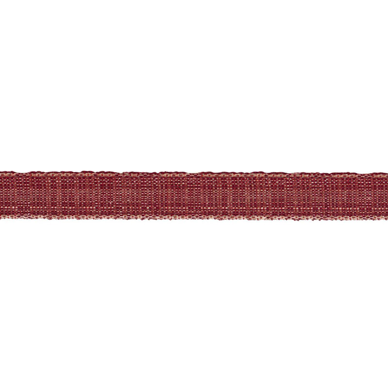 Ruban de tweed étroit, Rouge