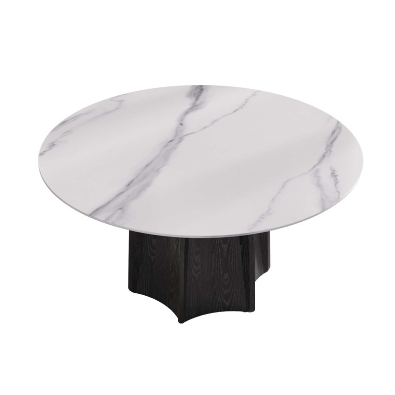 Table de salle à manger Modern Modern, Blanc