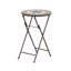 Table de bout en argent