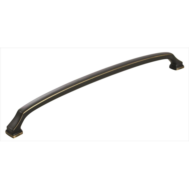 Poignée d'électroménager en bronze huilé de centre à centre Revitalize (457 mm), Bronze huilé, 18"