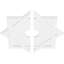 Médaillon de plafond contemporain 36 po x P 2 po x P 20 po x P 1 po Axel-137877664-137930214-137930220