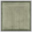«Abstract Geometric Concentric Squares», reproduction d'art sur toile encadrée-544903531-544903508