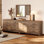 Ensemble de commode modulaire de 8,8 pi - Rangement réglable à 12 tiroirs pour le rangement de plusieurs pièces à la ferme