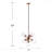 Contemporary 7-Light Pendant Lamp