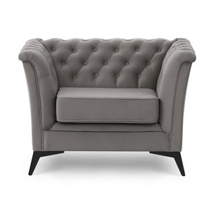 Whitby Velvet Chesterfield Chair