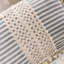 Arrowpoint Striped White Rectangular Throw Pillow Cover-1889409063
