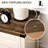 Barn Door Style Kitchen Cabinet With Compact Storage - White Rustic And Doors For Living Area