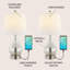 Lampe de table USB en métal Enique