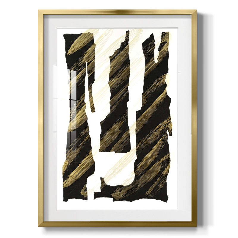 Onyx Obelisks I -Framed Print