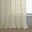 Larsen Faux Linen Sheer Curtains for Bedroom, Living Room Curtains for Large Window Single Panel Drape-114335417-114335420