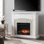 Norcott 45.75'' W White Electric Fireplace-288913537