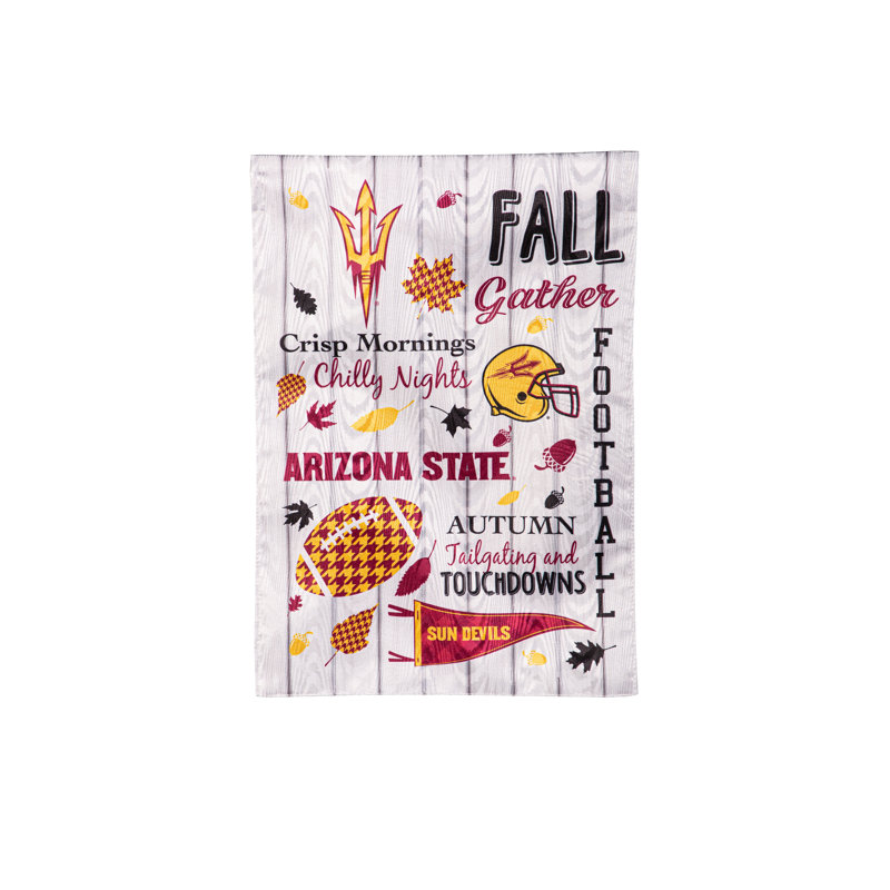 Double face 18 H x 12,5 l, NCAA Arizona State
