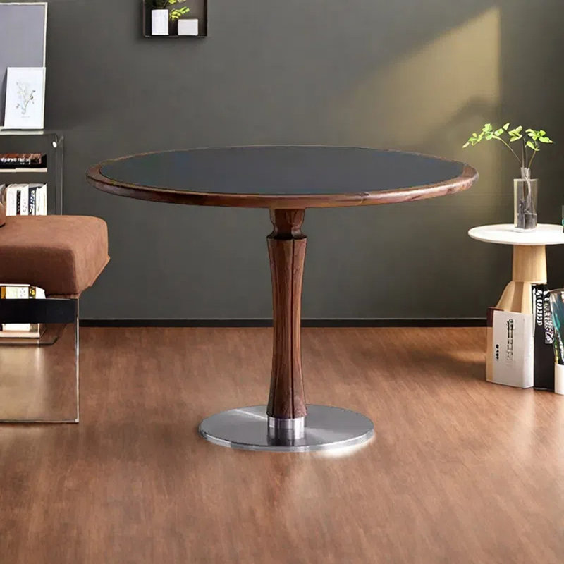 Small apartment simple round dining table