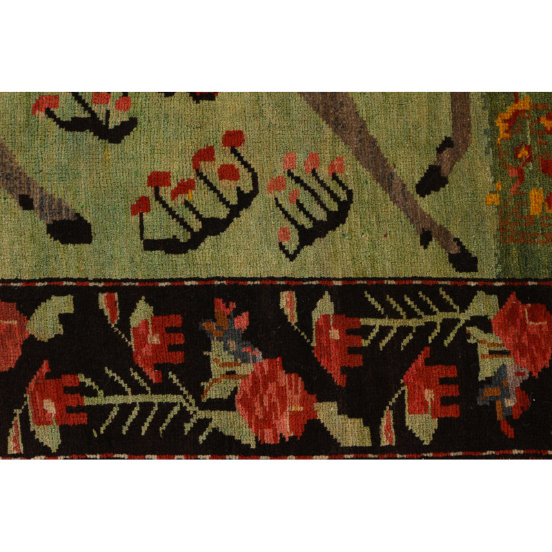 One-of-a-Kind 5' X 11'5" Hand Knotted Area Rug