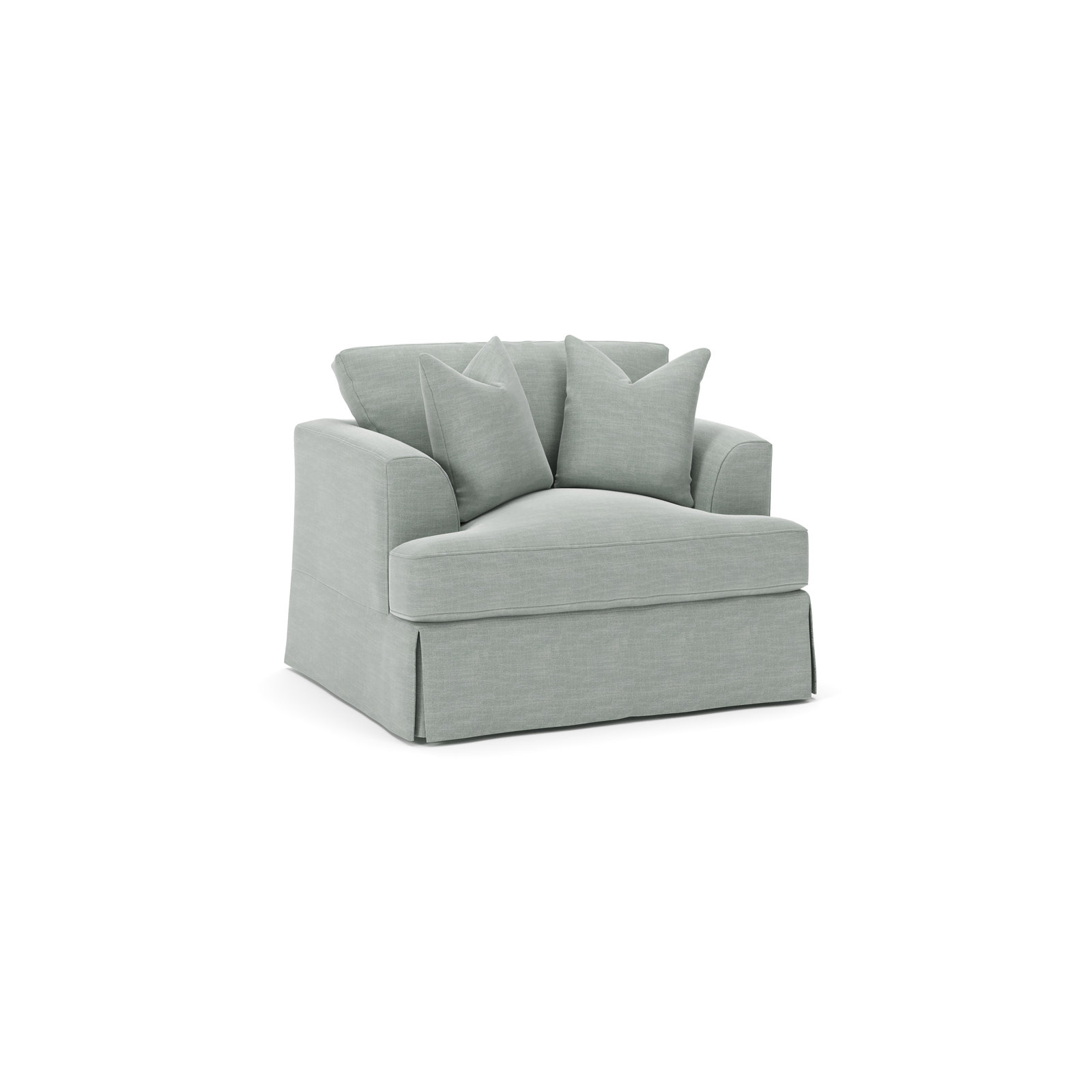 Lucia Armchair - Custom Upholstery by Wayfair™, Conversation Capri Basketweave
