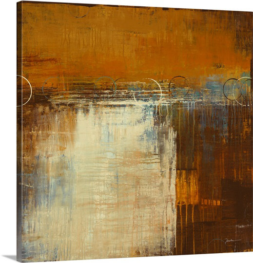 «Anjoli In the Distance» par Liz Jardine, reproduction d'art sur toile, H 24 po x l 24 po x P 1,25 po