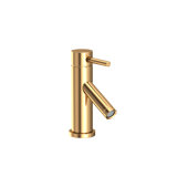 East Linear Single Hole Bathroom Faucet with Drain Assembly