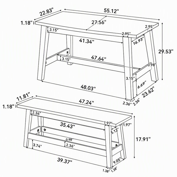 Dimensions du produit