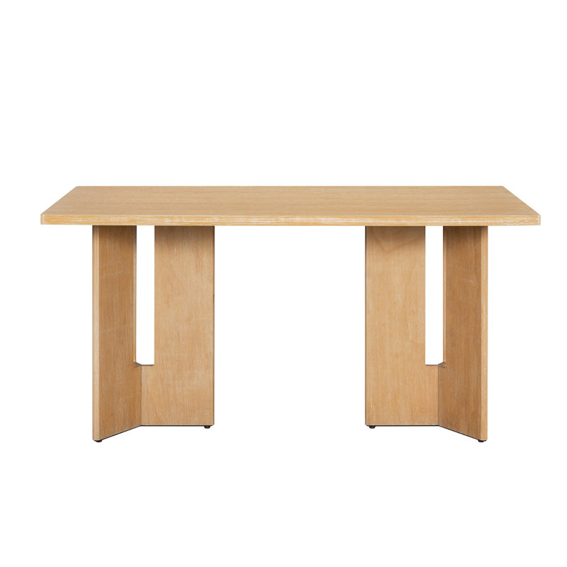 Table de salle à manger 60 po, Natural Wood