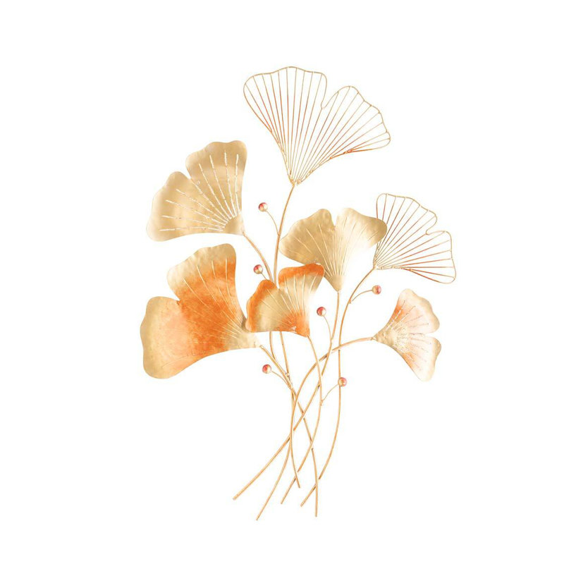 Décoration murale feuilles de ginkgo