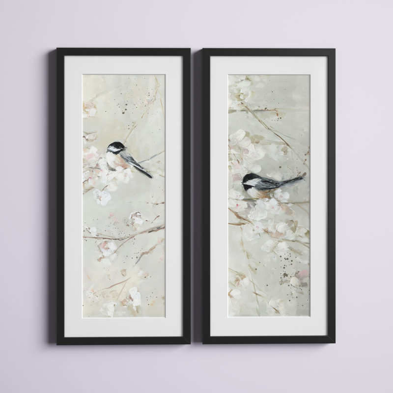 Cadre photo, ensemble de peintures sur papier
