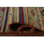 Tapis rayé Kazak 10 x 14