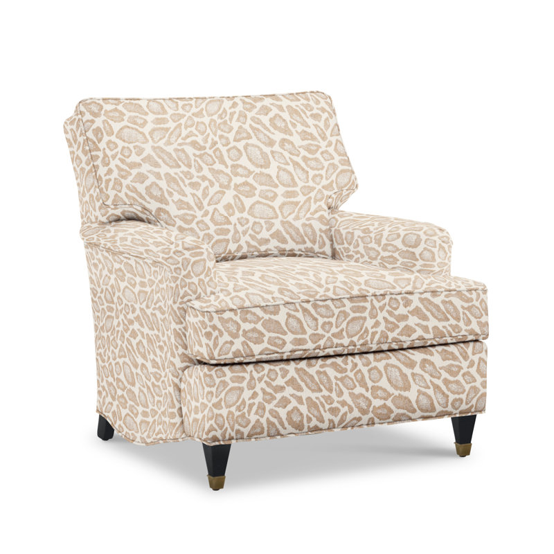 Brockville Club Chair, Moxie Driftwood, Tuscan Brown