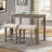 Button Tufted Counter Height Stool, Set of 2-424456319