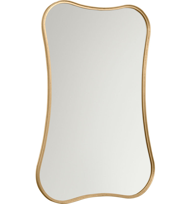 Miroir rectangulaire Cosway 24 x 36, Doré