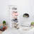7.1"X5.1"X13.2" Mini Organizer Box Storage Container Case With 7 Clear Desktop Drawer Units,White