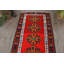 Tapis géométrique traditionnel en laine 31,9 x 138,2 pouces Elegant
