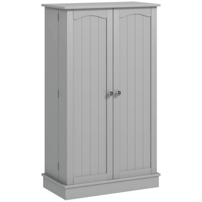 Armoire de cuisine autoportante moderne avec 12 tablettes de porte