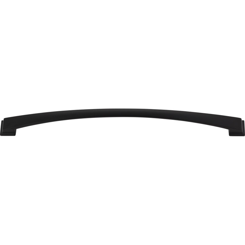Roman Arch Pull, Matte Black, 3 3/4"
