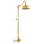 Exposed Thermostatic Shower System 52" Wall Mounted with 1.75 GPM Hand shower and Lever/Cross Handles-132273846