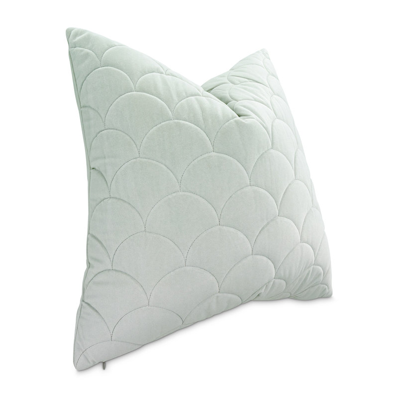 Overland Geometric Feather Reversible Throw Pillow