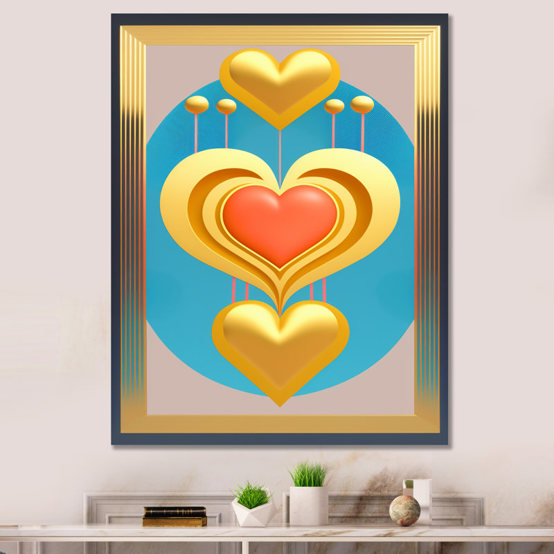 Abstract Wall Decor on Metal, 32" H x 16" W x 1" D