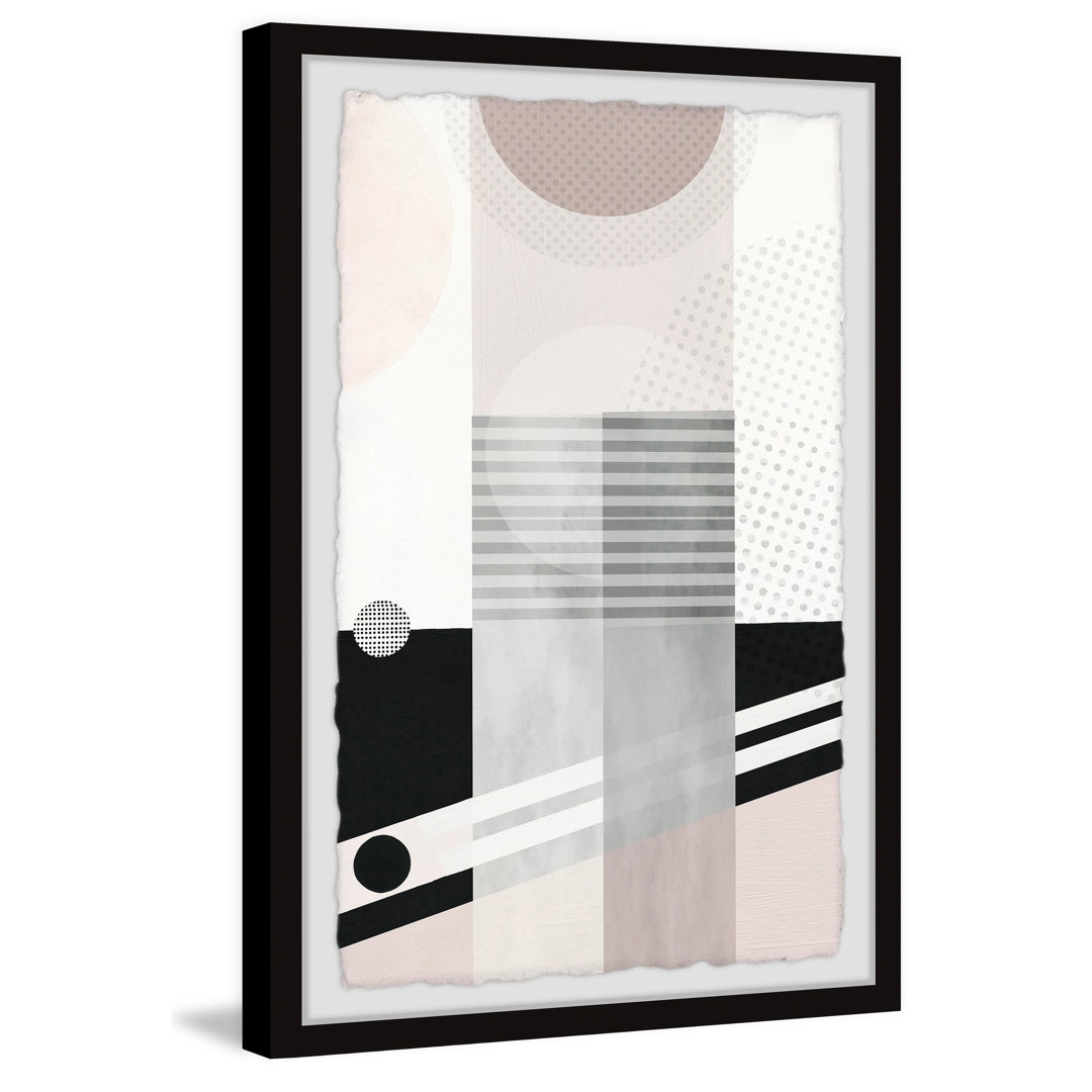 'The Fast Lane' Framed Painting Print