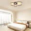 Black Dimmable Acrylic LED Flush Mount Ceiling Light-144259708-144297514