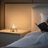 CORE 6.4"H Gold LED Table Lamp – Dual-Layers Globe Glass Shade, 4 Levels Touch Dimmable with Memory, Vintage Plug-in Small Bedside Lamp for Bedroom, Bookshelf, Home Corner