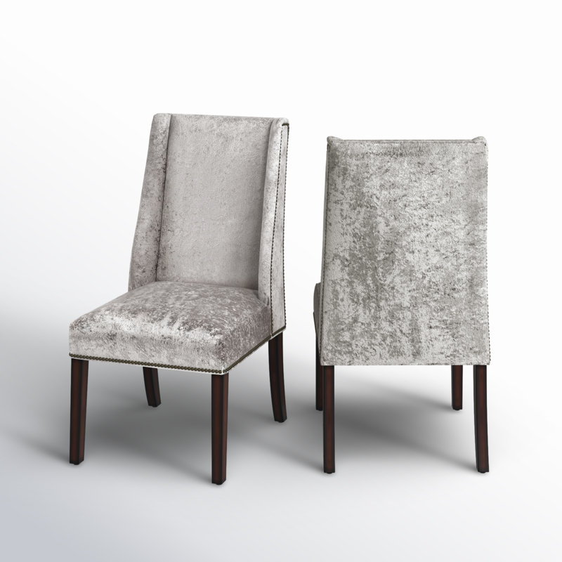 Eleecia 20'' H Upholstered Side Chair, Gray