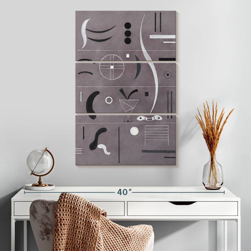 Four Parts, 32" H x 20" W