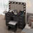 Large Makeup Vanity Set with Lights, USB & Power Outlet,9 Drawers-787684761