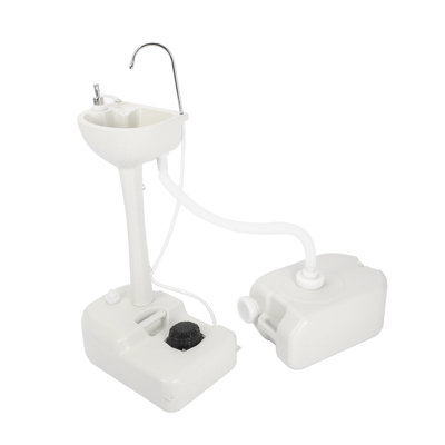 20.08" x 13.19" Portable Handwash Station with Faucet