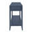 U_Style 60" Painted Console Table With 3 Drawers,Wooden Entryway Table With Storage Shelf, Farmhouse Sofa Table For Living Room, Hallway,Entryway, Foyer, Corridor(Navy Blue)-677846012