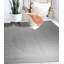 Tapis gris anthracite / beige en laine fait à la main Gunaratnam-639412330