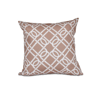 Housse de coussin carré et insert Nautical Nights